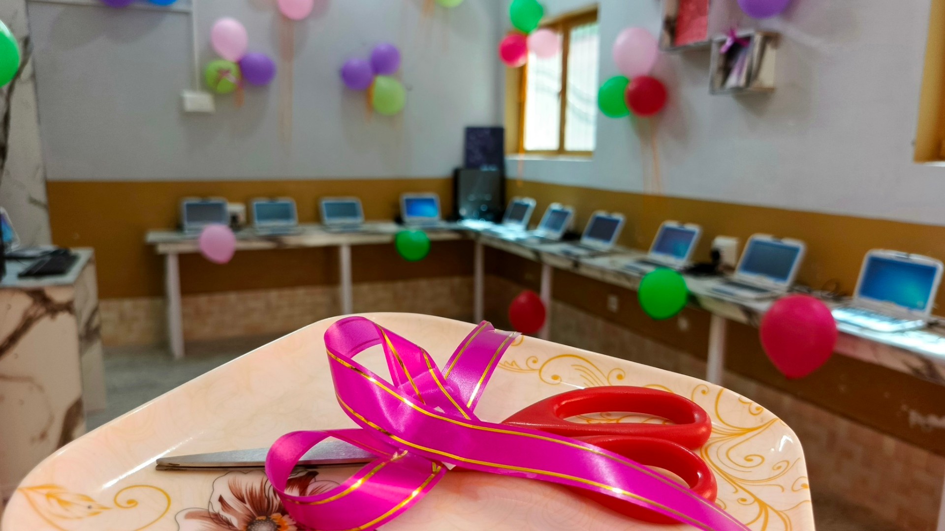 Computer Lab Inauguration Printrest ECM Mirpur AJK - Alubadia Orphanage